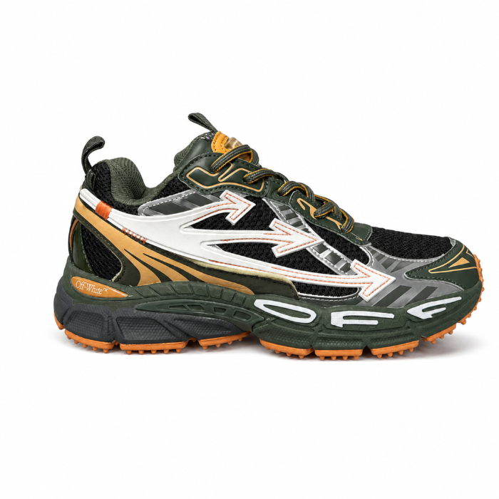 Off-White Be Right Back Green Orange