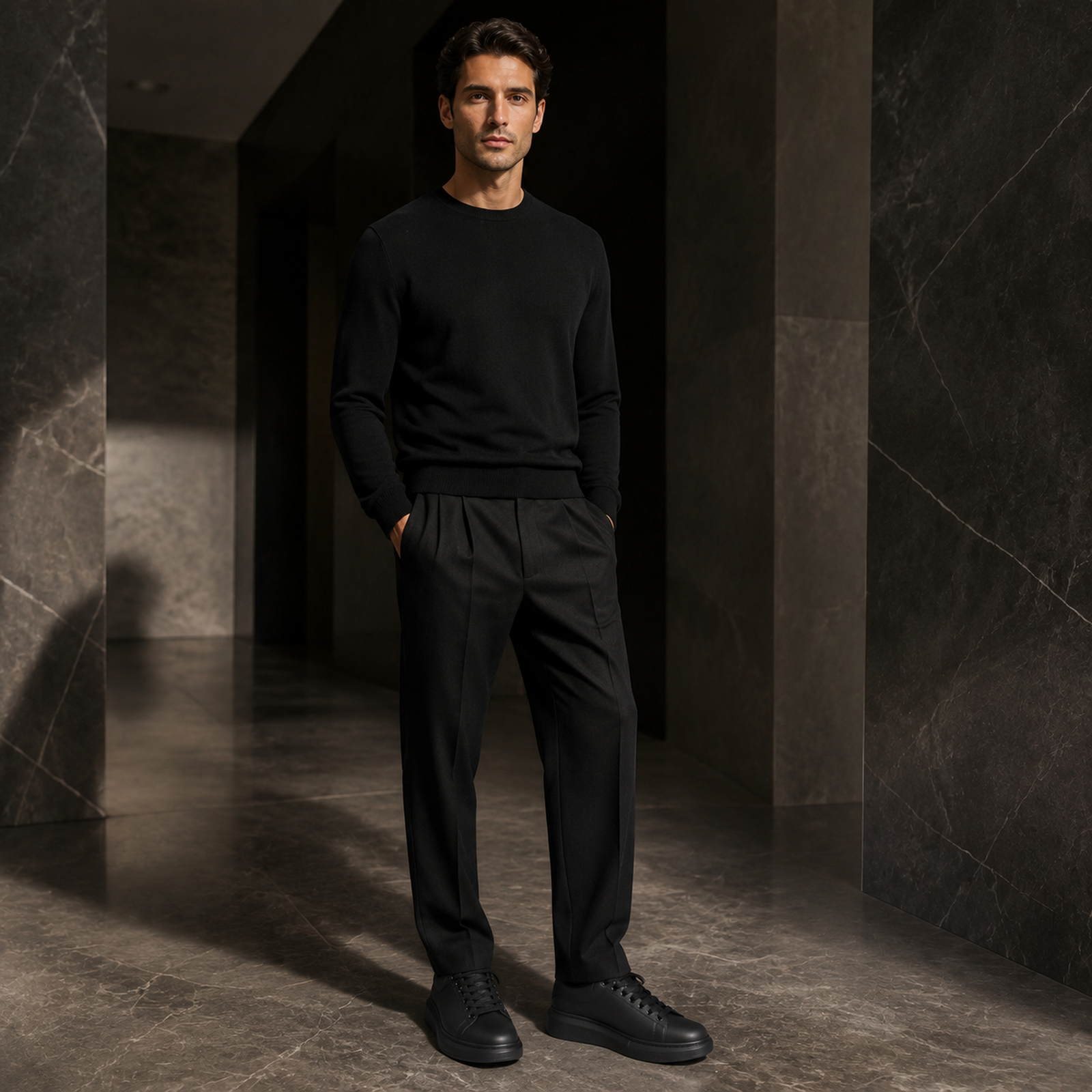 Alexander McQueen Oversized Triple Black