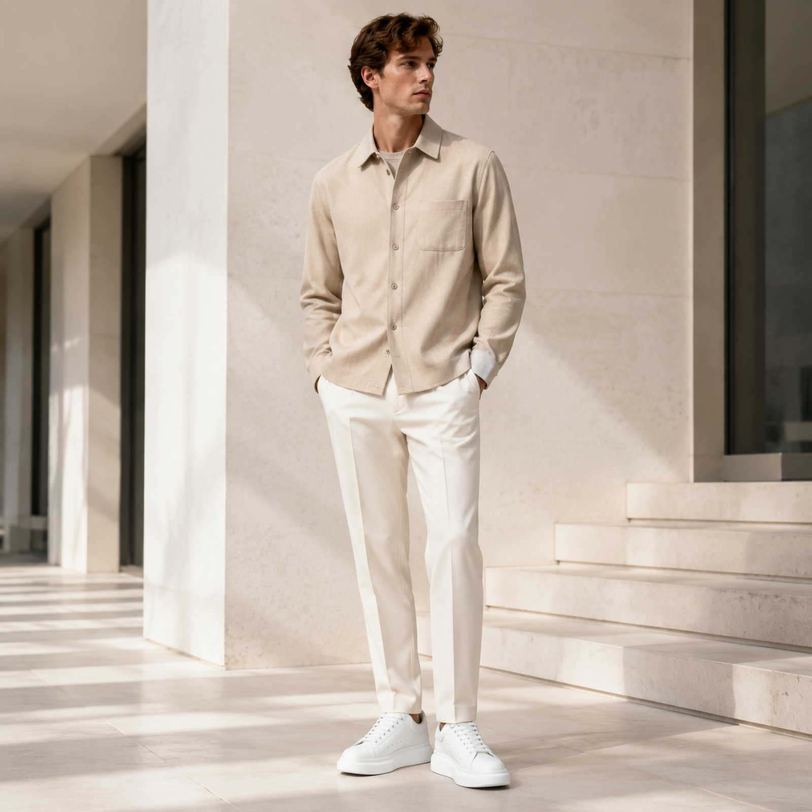 Alexander McQueen Oversized Triple White