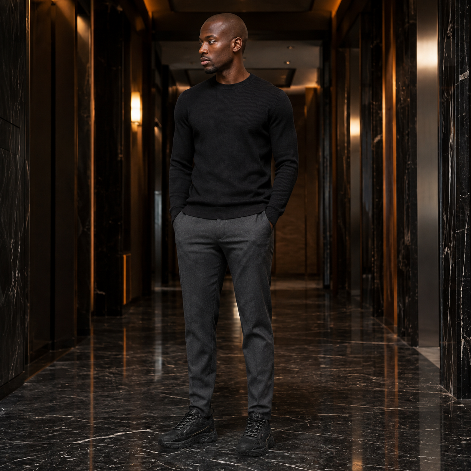Off-White Be Right Back Black