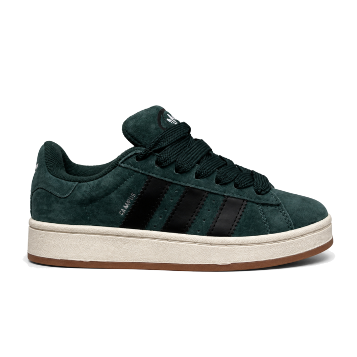 Adidas Campus Platform Forest Green Black Ivory