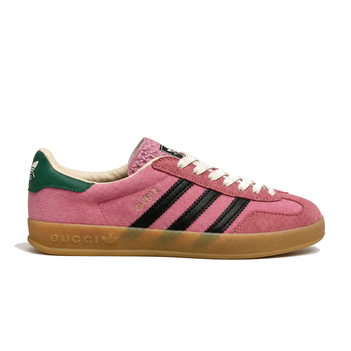 Adidas x Gucci Gazelle Pink Black Green Gum