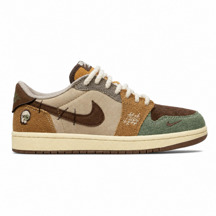 Air Jordan 1 Low Earth Tone Patchwork