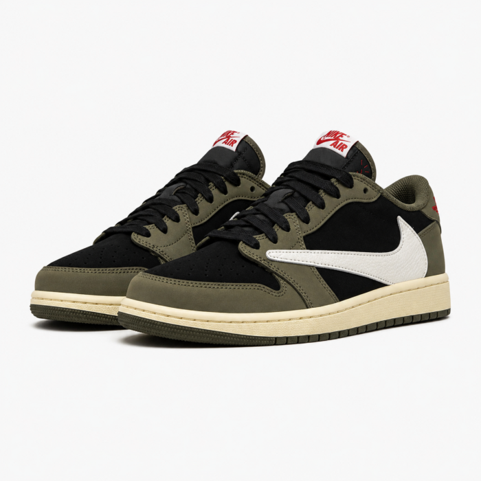 Air Jordan 1 Low Olive Black Sail