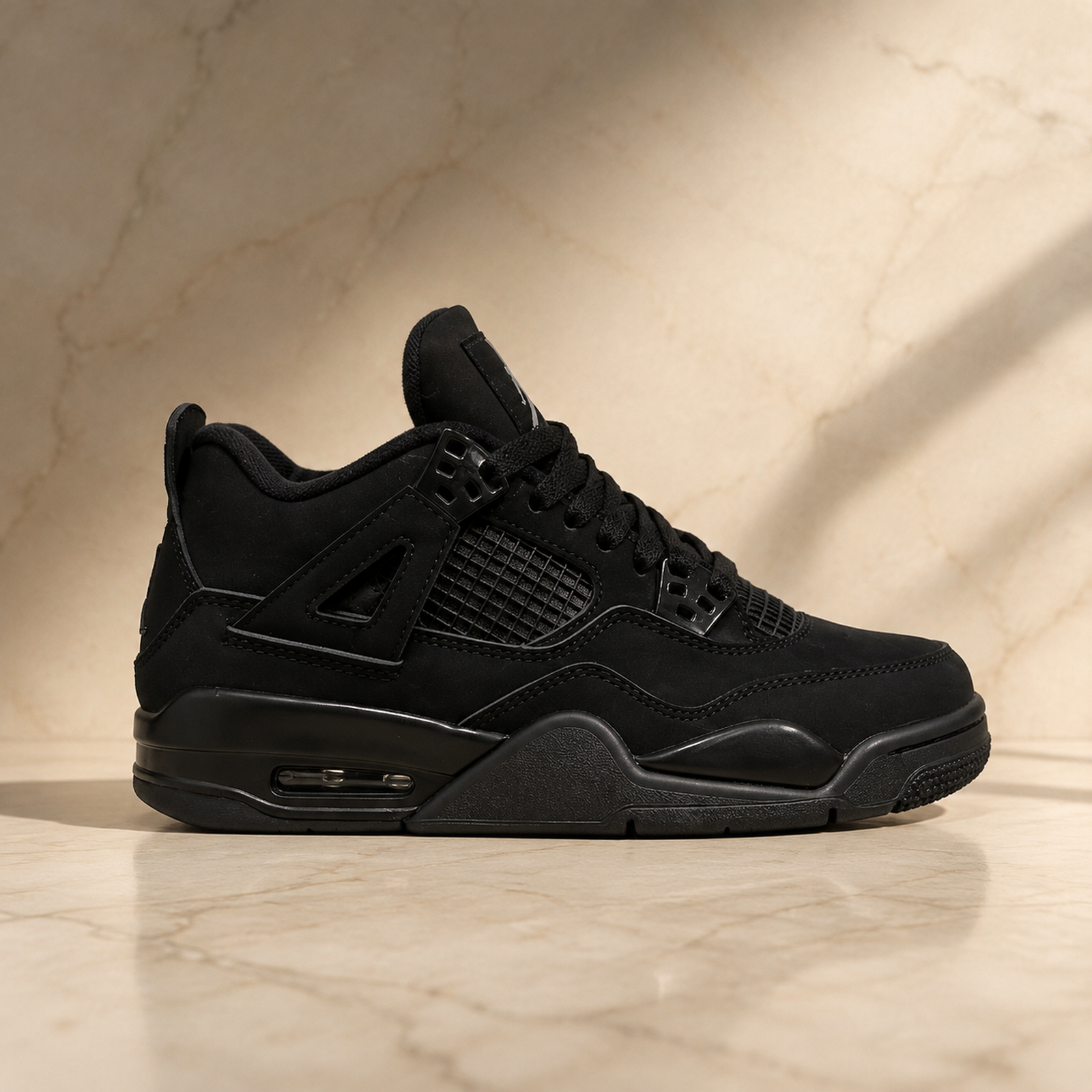 Air Jordan 4 Black Cat scene