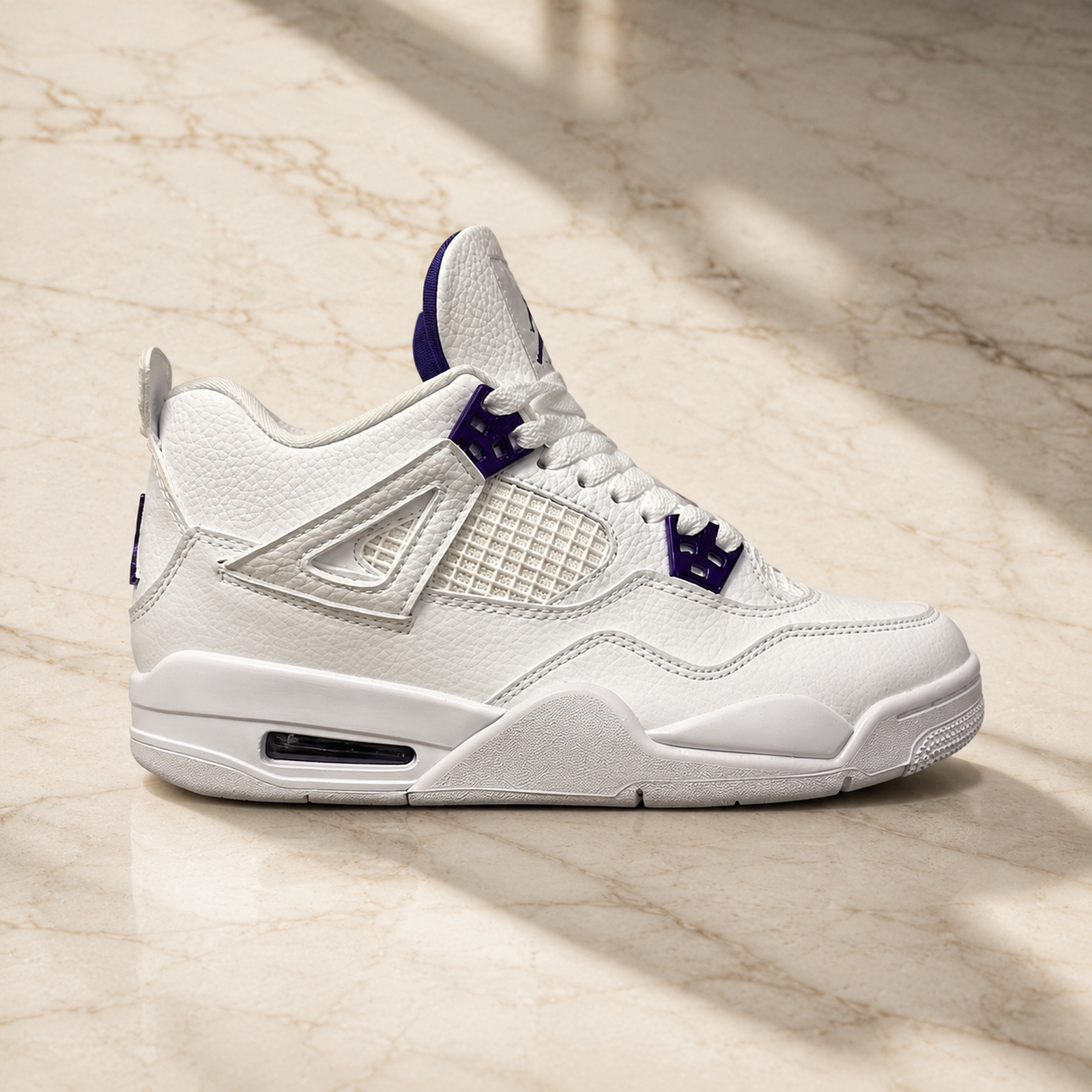 Air Jordan 4 Metallic Purple scene