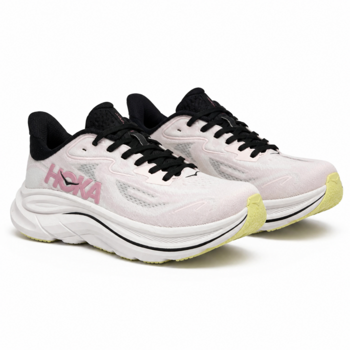 Hoka Performance Runner White Pink