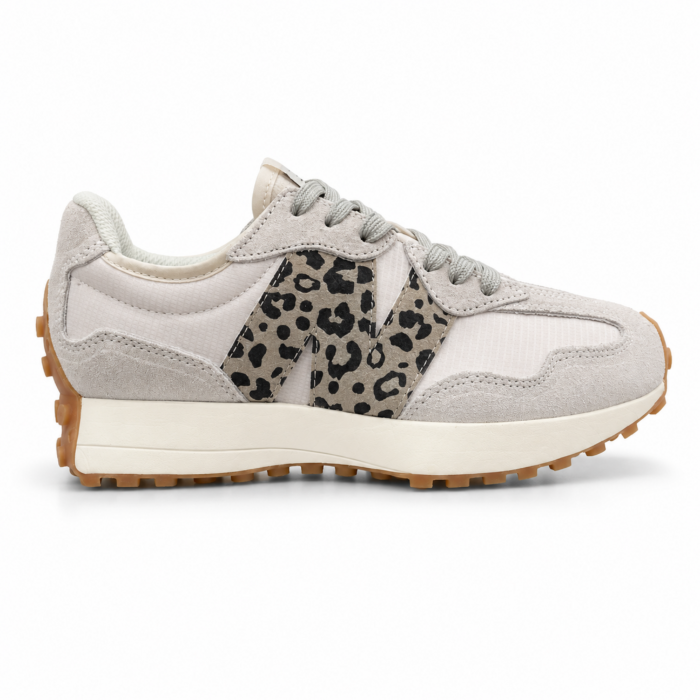 New Balance 327 Beige Leopard