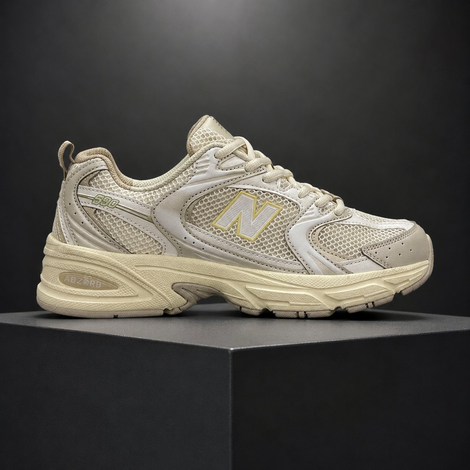 New Balance 530 Cream Yellow studio