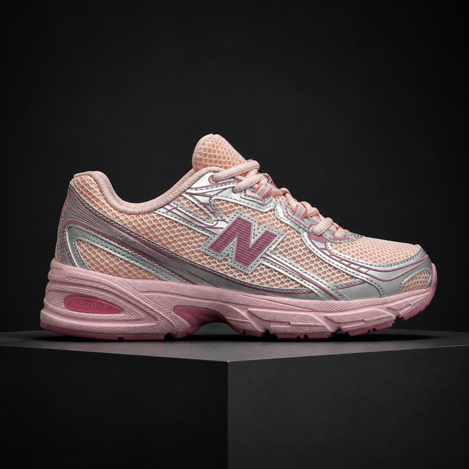 New Balance 530 Pink Silver studio