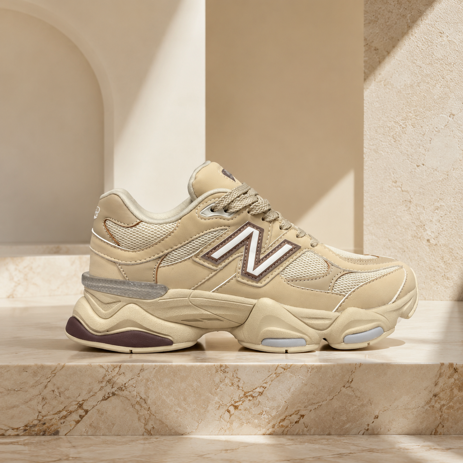 New Balance 9060 Beige Cream scene
