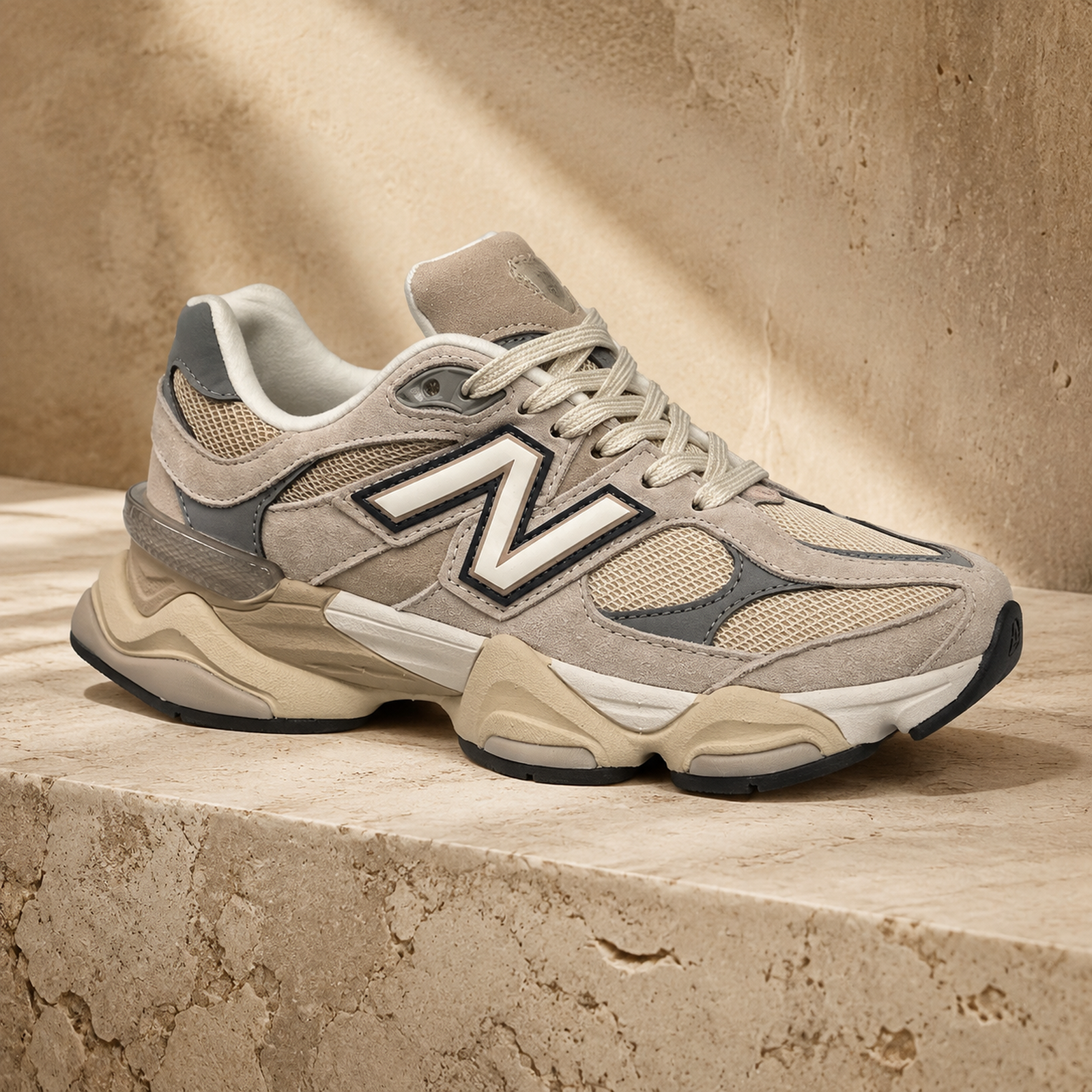 New Balance 9060 Beige Gray studio