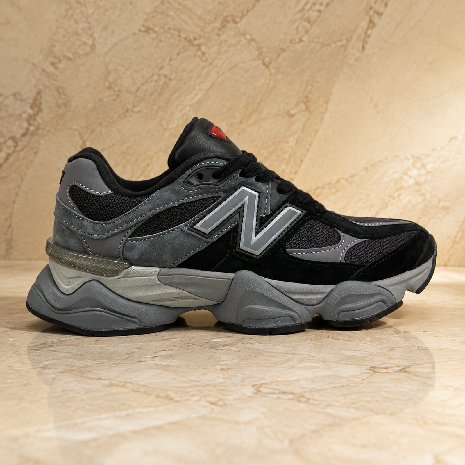 New Balance 9060 Black Charcoal scene