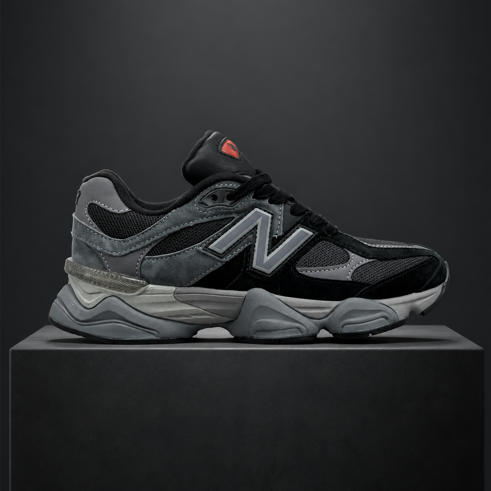 New Balance 9060 Black Charcoal studio