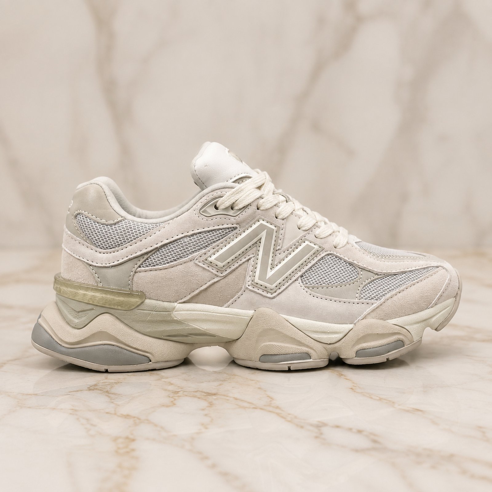 New Balance 9060 Off White Cream scene