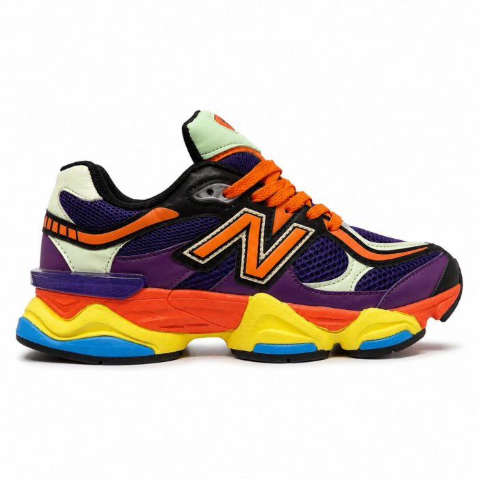 New Balance 9060 Purple Orange Multicolor