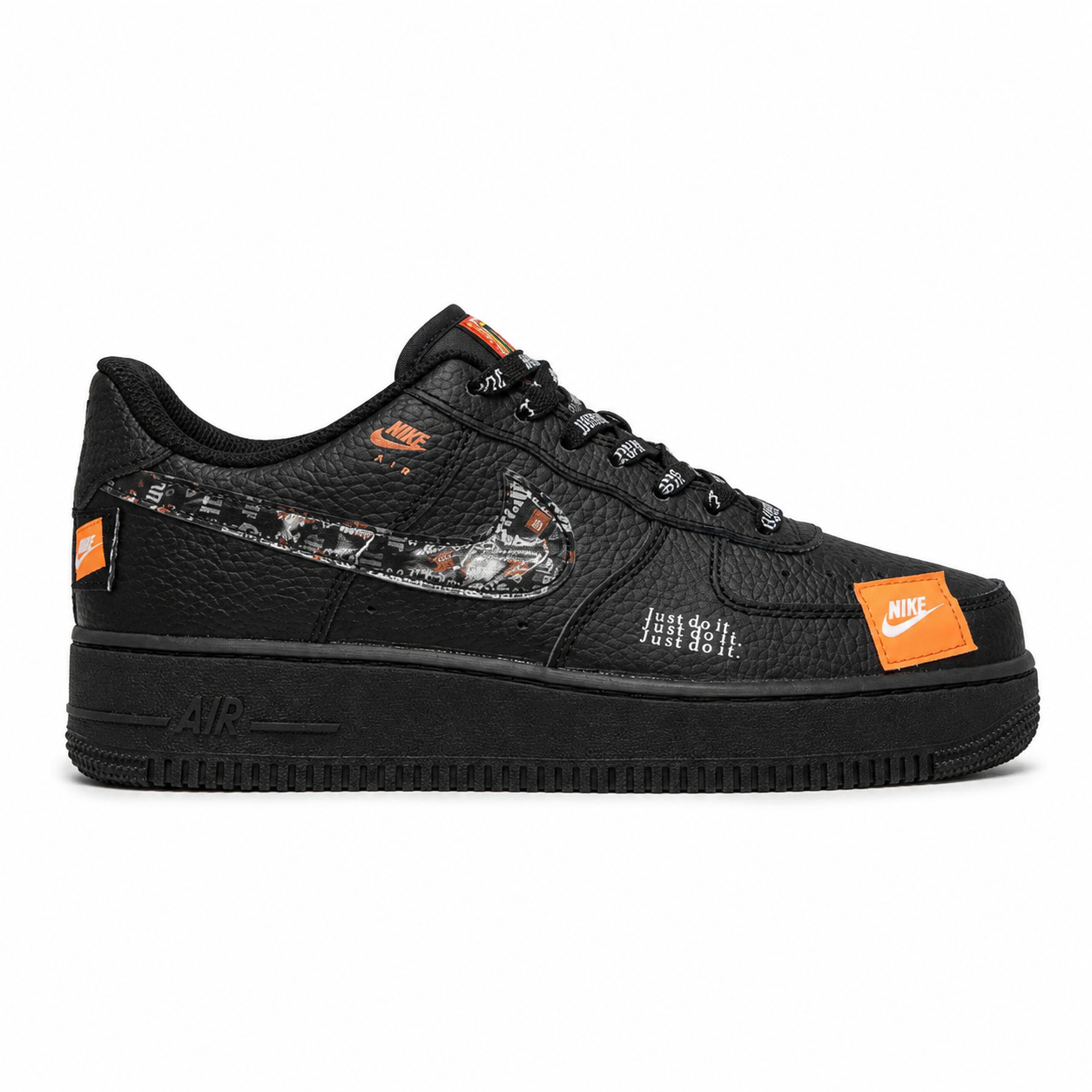 Nike Air Force 1 Low Just Do It Black