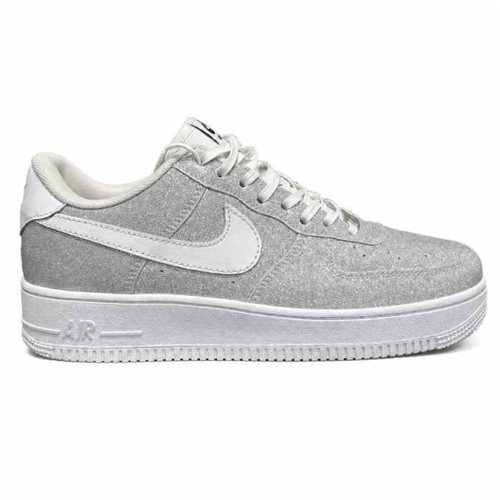 Nike Air Force 1 Low Silver Glitter