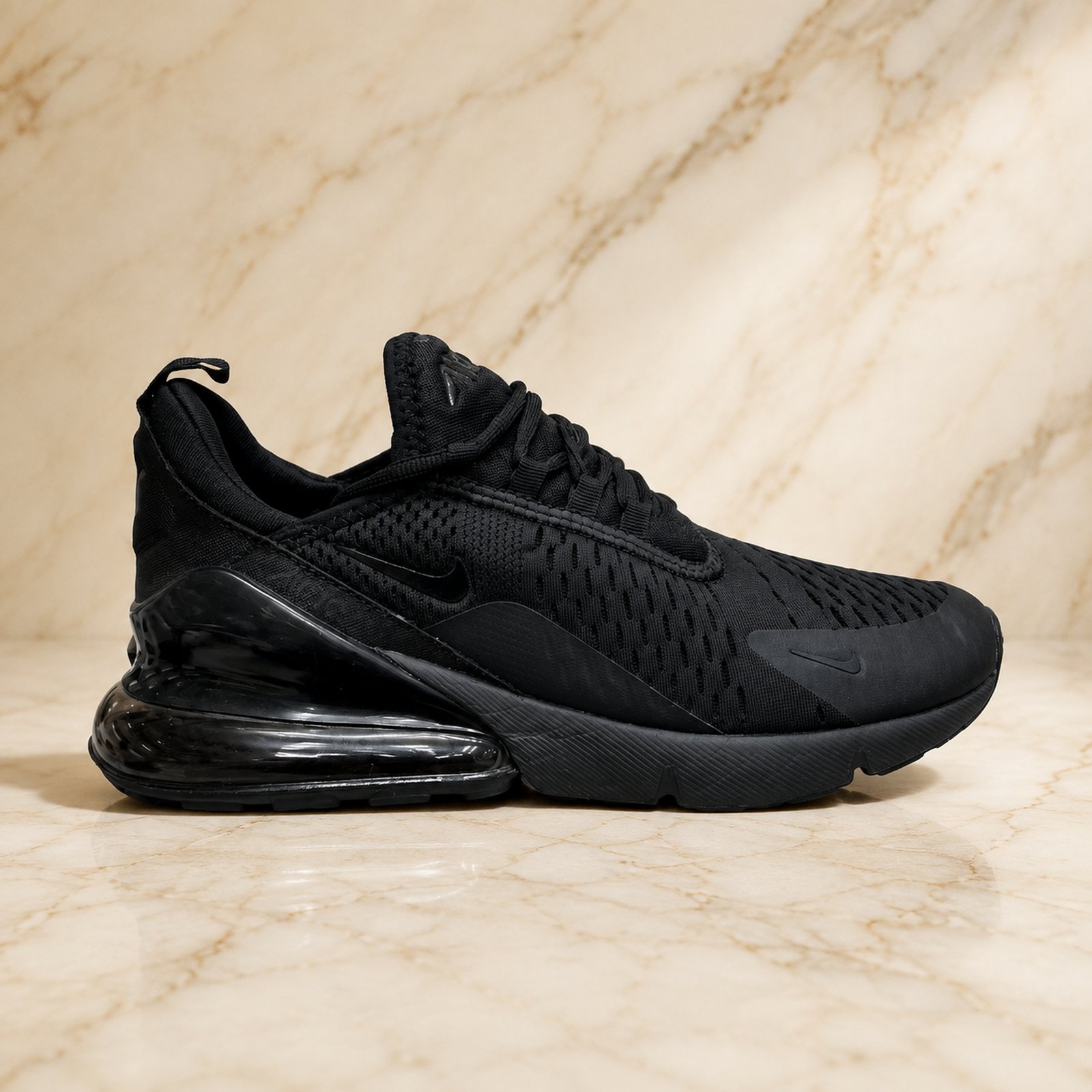Nike Air Max 270 Triple Black scene