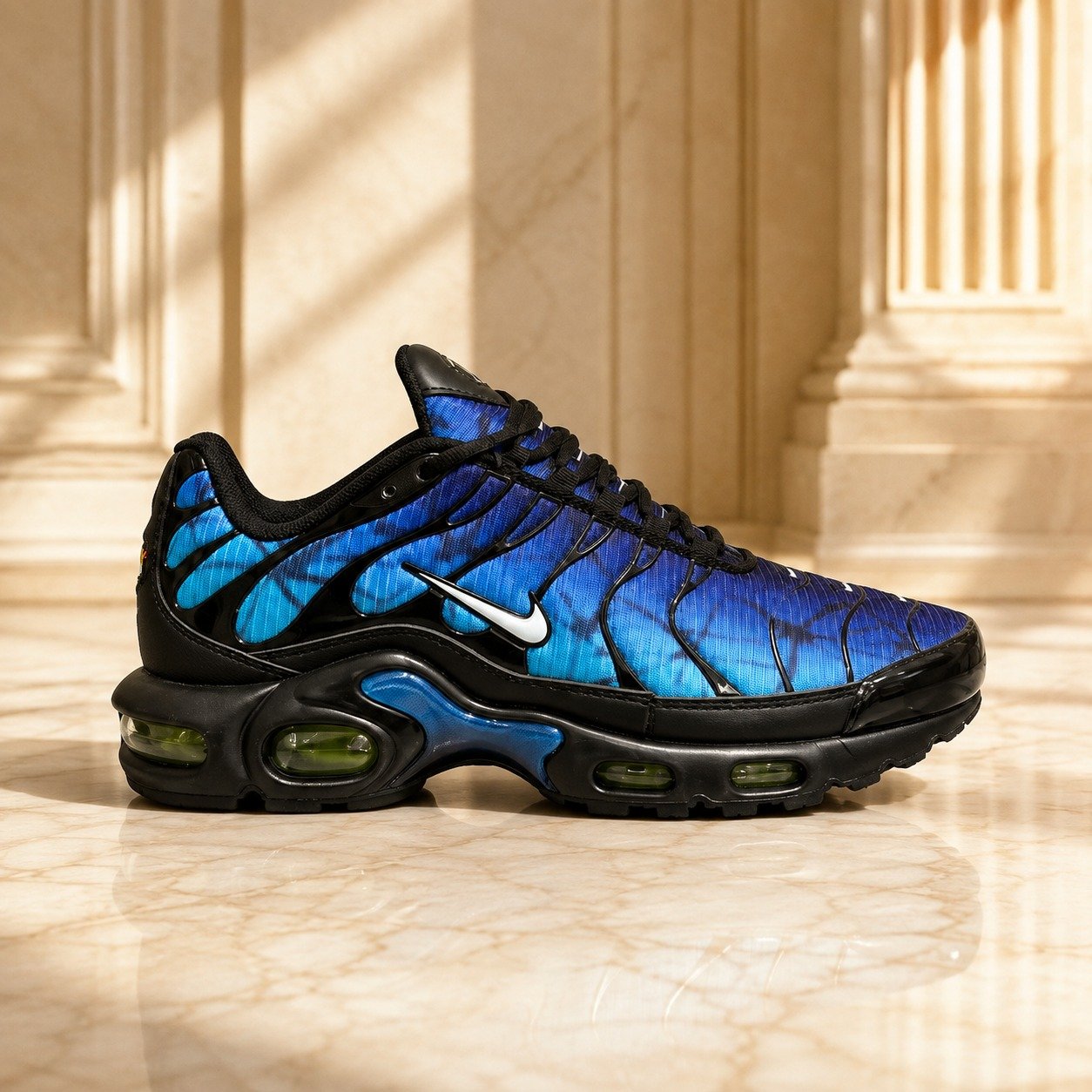 Nike Air Max Plus TN Hyper Blue scene