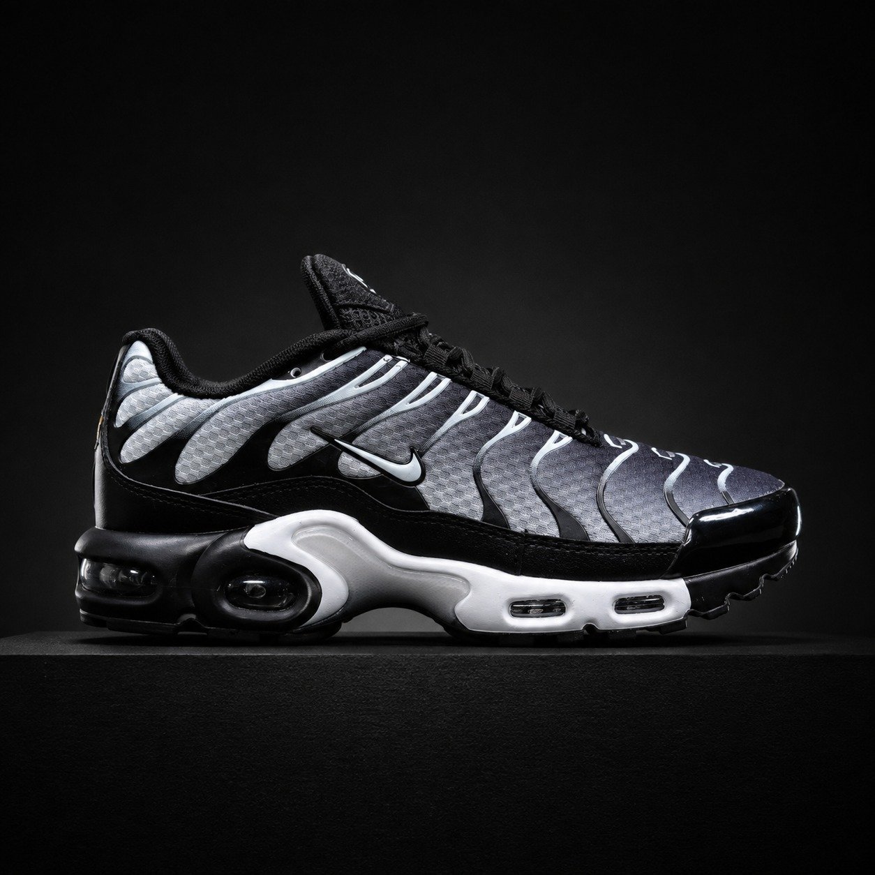 Nike Air Max Plus TN Silver Black studio