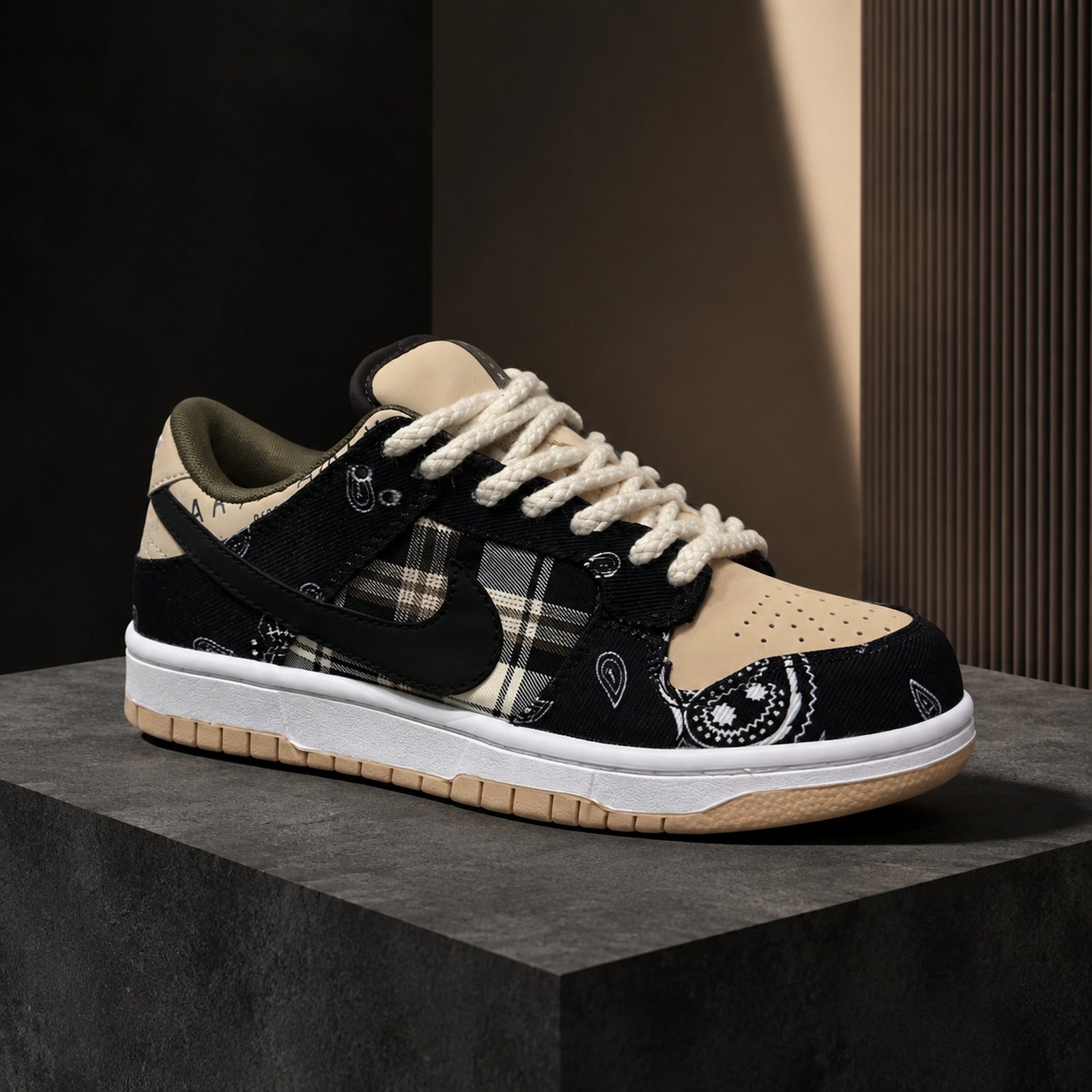 Nike SB Dunk Low Paisley Plaid studio
