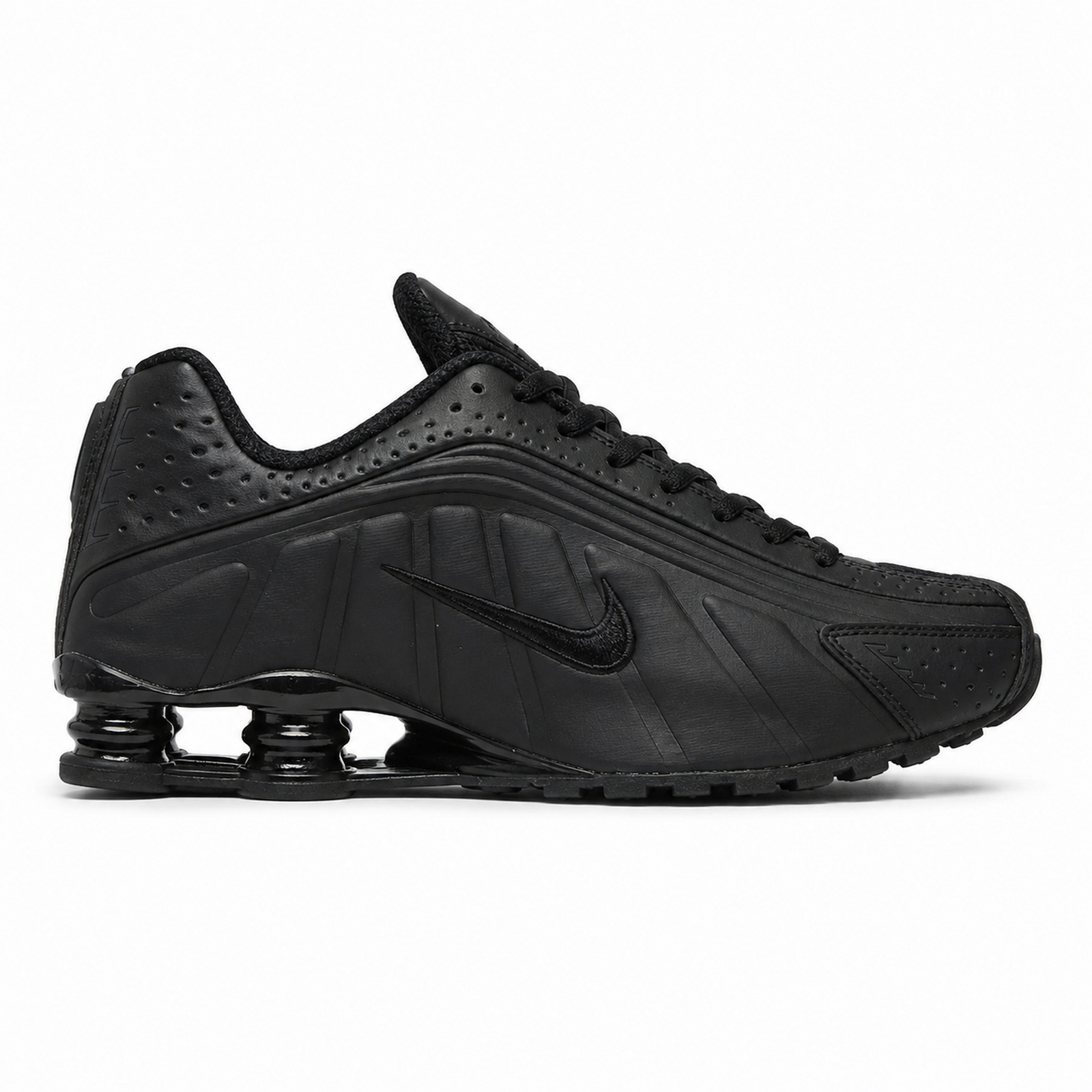 Nike Shox R4 Triple Black