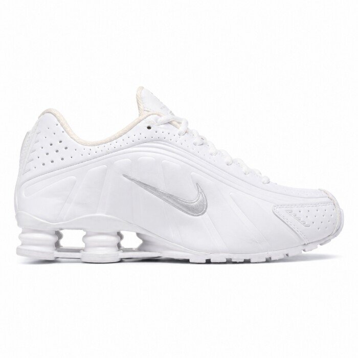 Nike Shox R4 Triple White