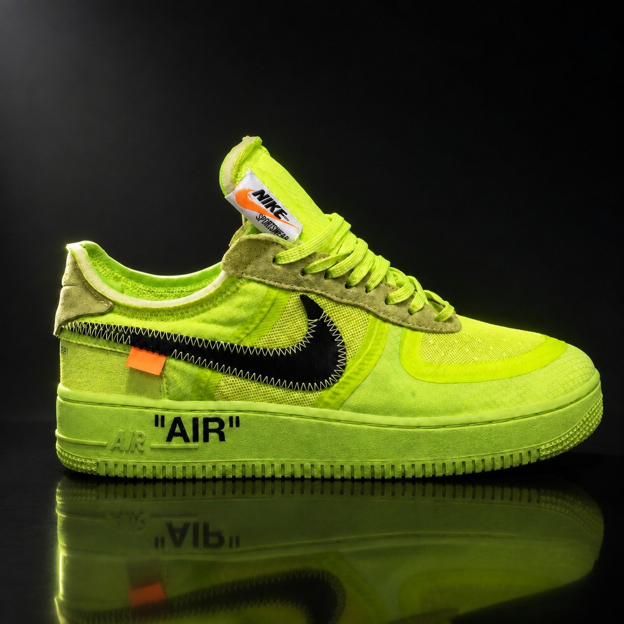Off-White x Nike Air Force 1 Low Volt studio