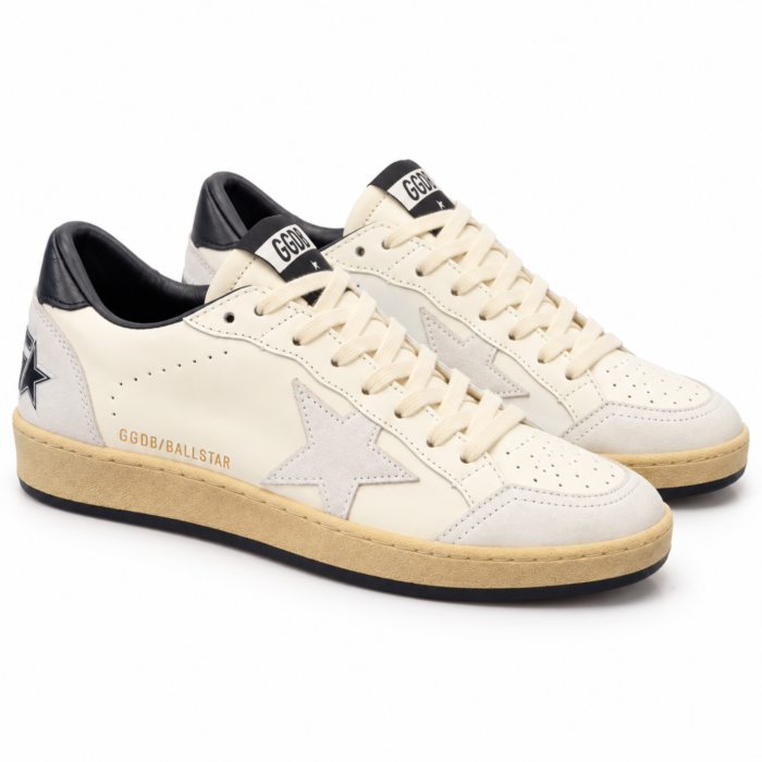 Golden Goose Ball Star Ivory Ice Black