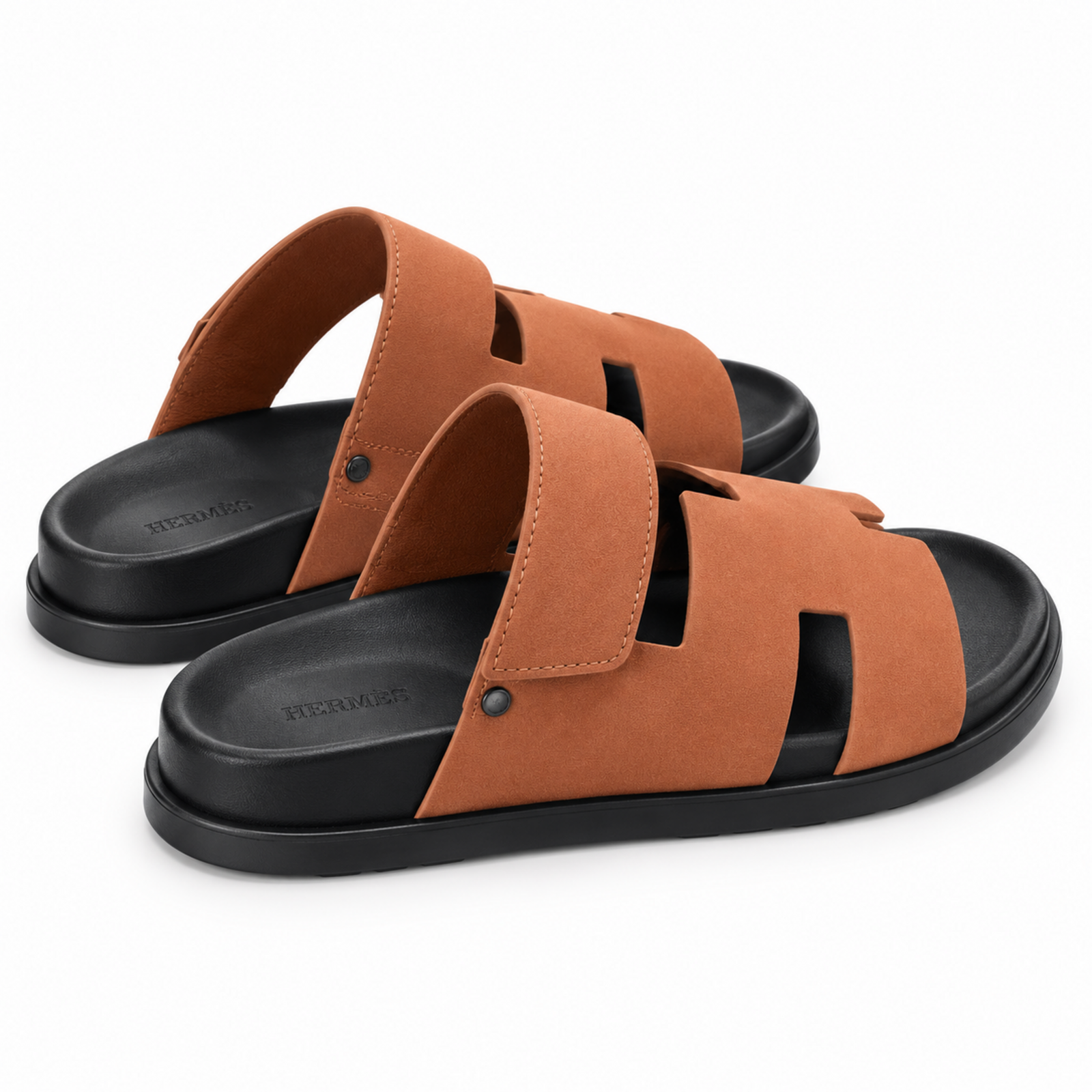 Hermes Chypre Sandal Cognac studio