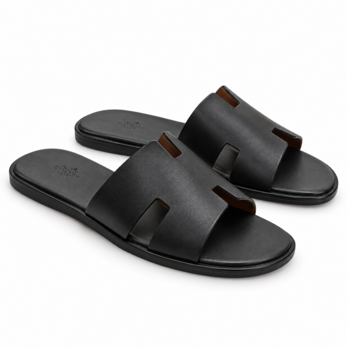 Hermes Izmir Sandal Black