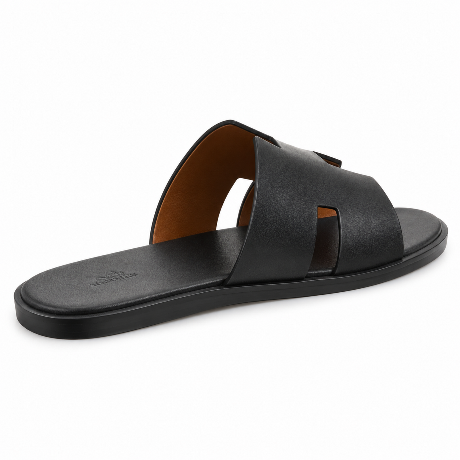 Hermes Izmir Sandal Black studio
