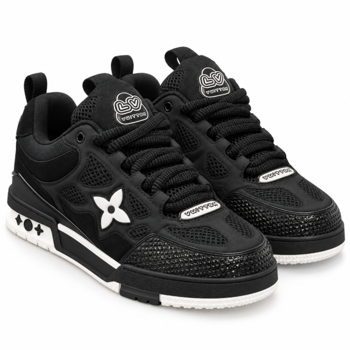 Louis Vuitton Skate Black White