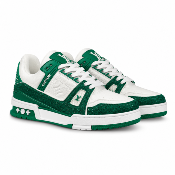 Louis Vuitton Trainer Green White