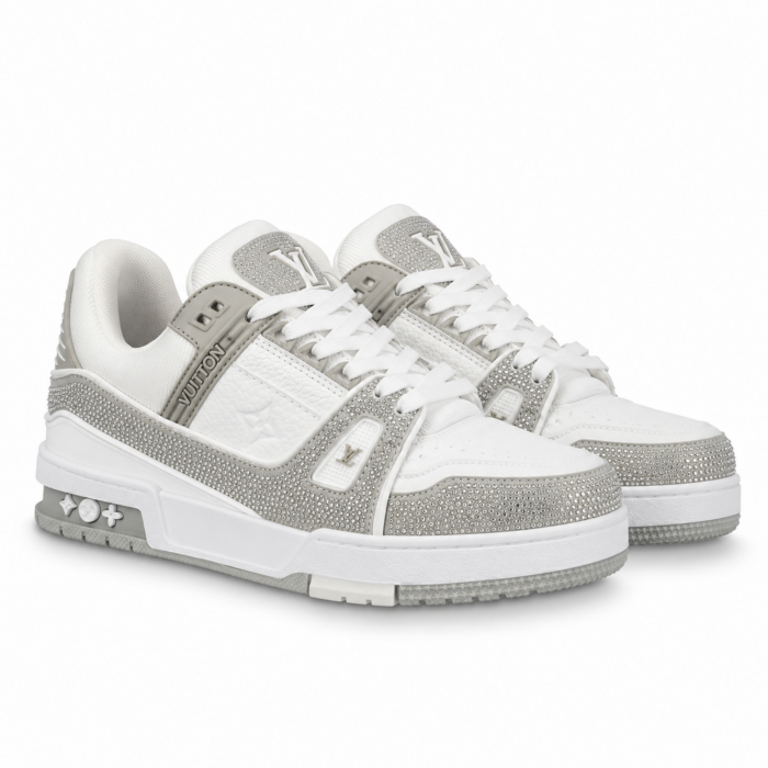 Louis Vuitton Trainer Grey White