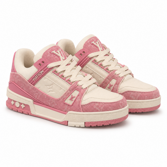 Louis Vuitton Trainer Pink Cream