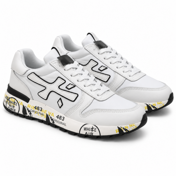 Premiata Mick Triple White