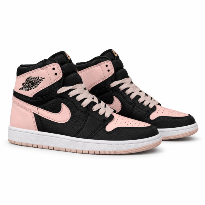 Air Jordan 1 Mid Black Pink main