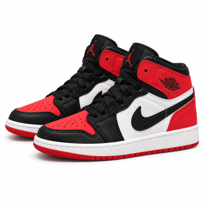 Air Jordan 1 Mid Bred Toe main