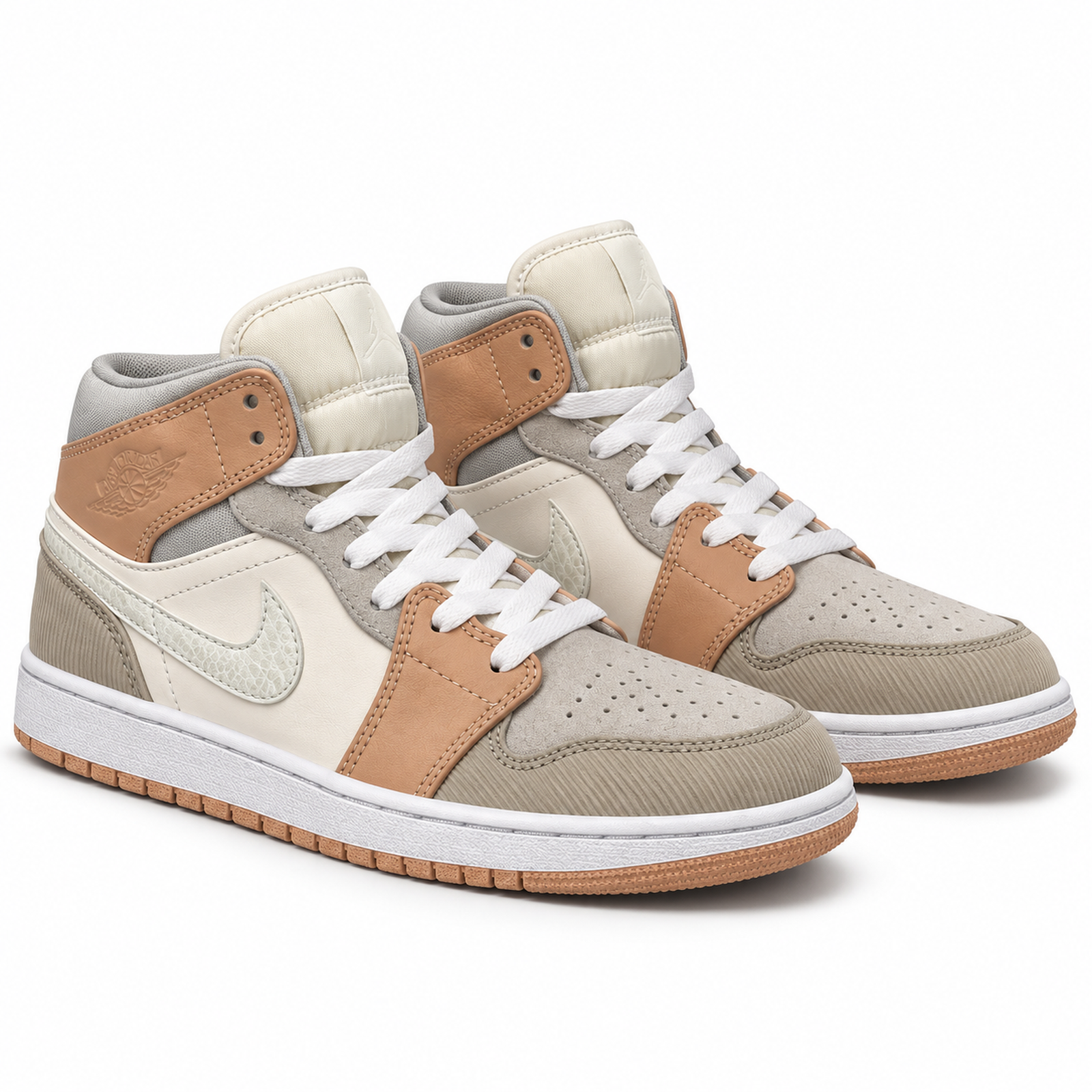 Air Jordan 1 Mid Cream Pink main