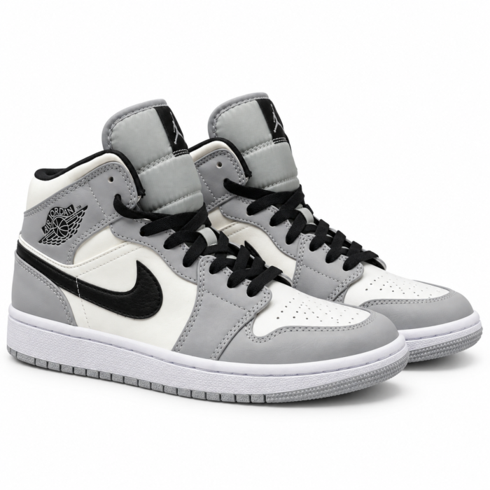 Air Jordan 1 Mid Light Smoke Grey main