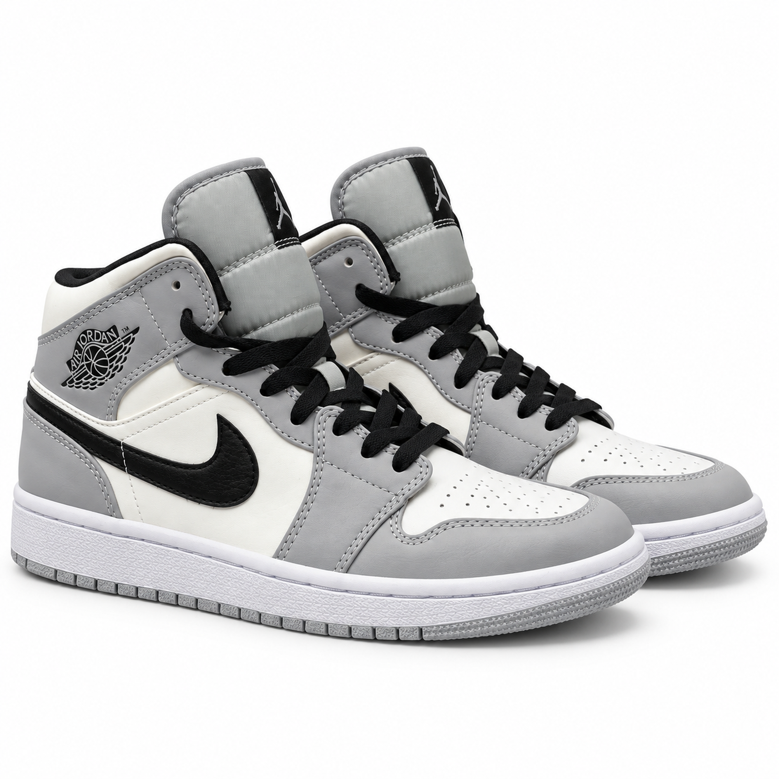 Air Jordan 1 Mid Light Smoke Grey main