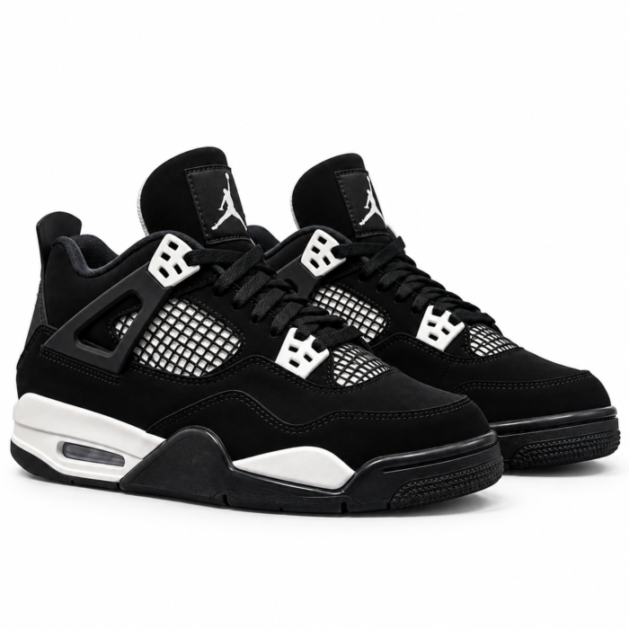 Air Jordan 4 Black White main