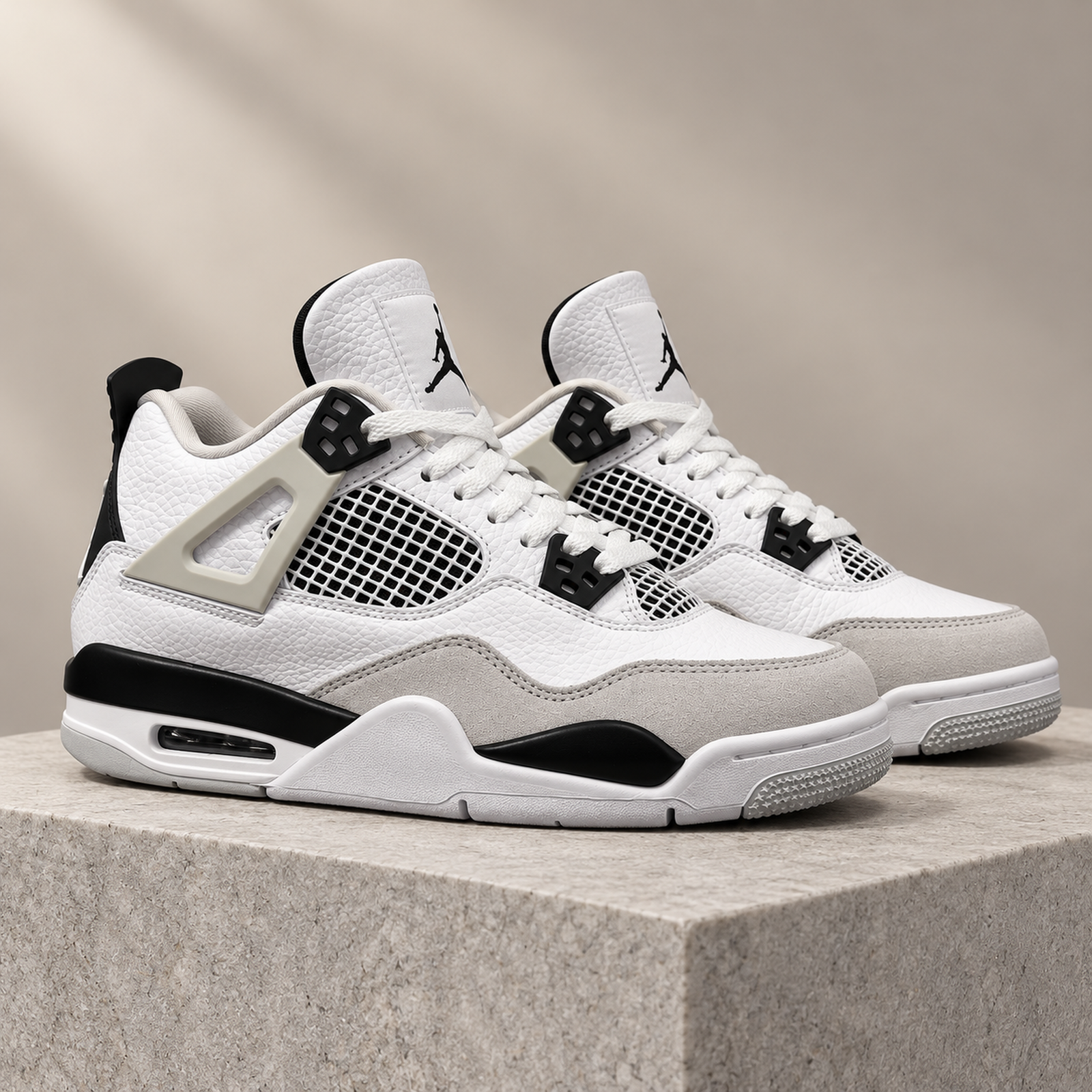 Air Jordan 4 Military Black studio