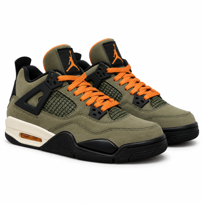 Air Jordan 4 Olive Orange main
